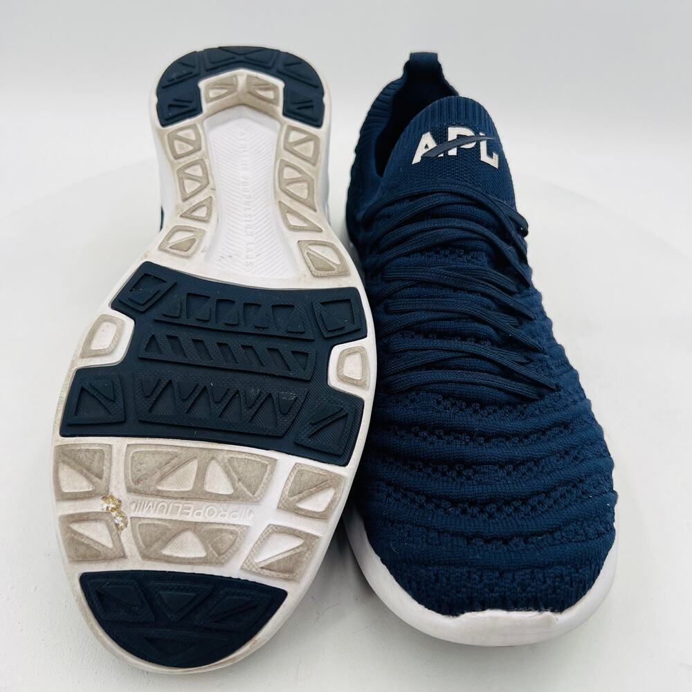APL Athletic Propulsion Labs TechLoom Wave Logo-Patch Navy Women's Sneakers 7.5 - Picture 14 of 14